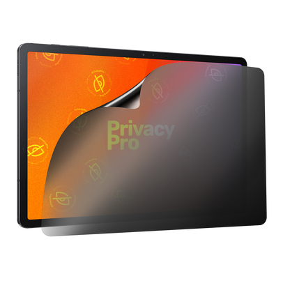 Abdunkelnde Schutzfolie @ Aus seitlichem Betrachten wird das Display bis zu 99%abgedunkelt Die matte Schutzfolie dunkelt im Hochformat ab.