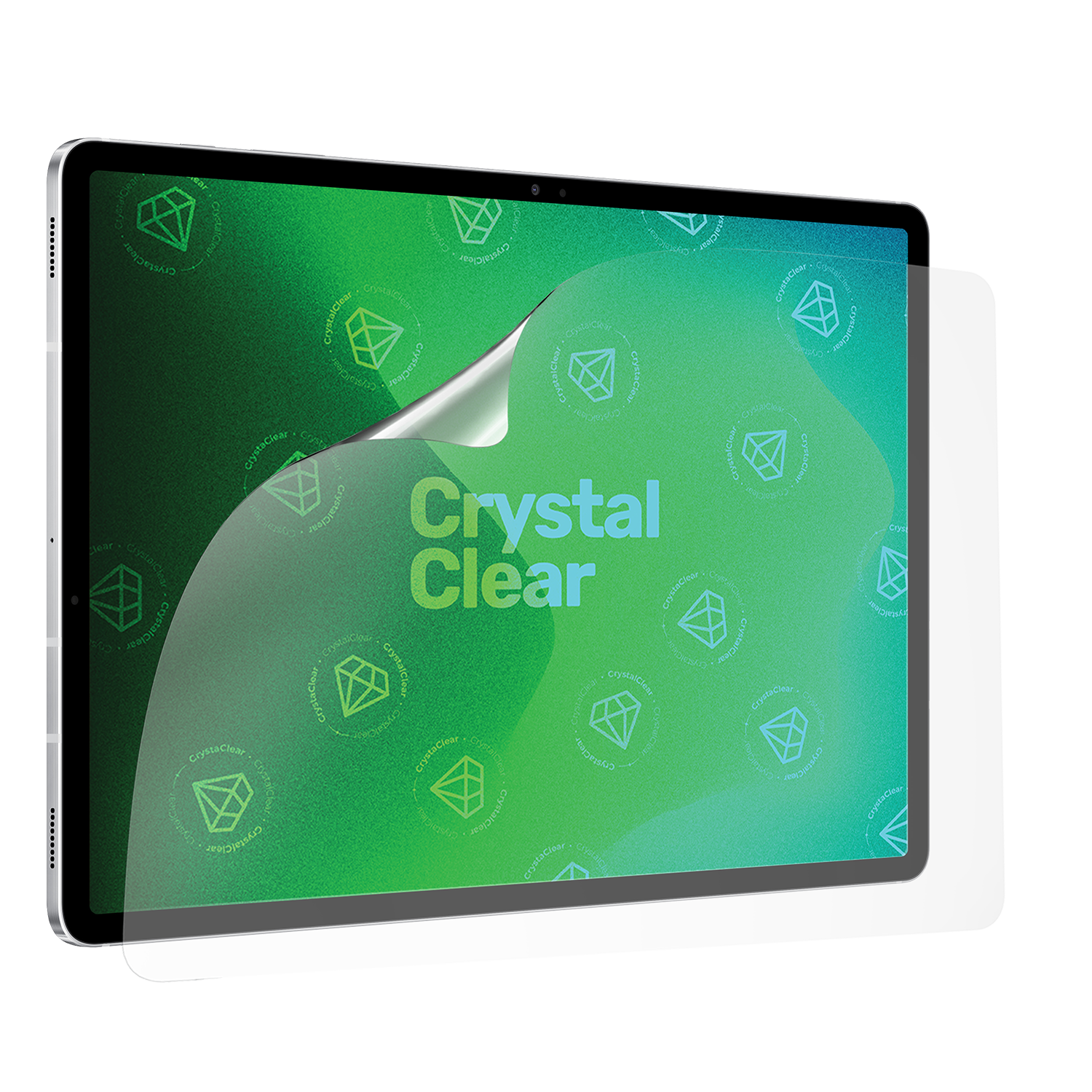 Schutzfolie für Samsung Galaxy Tab S9 FE - Ultradünne Schutzfolie für Galaxy Tab S9 FE kompatibel mit Face ID und Touch ID - einfache Anbringung ohne Blasen mit UV-Licht - Hochwertiger Displayschutz mit Anti-Bruch-Garantie