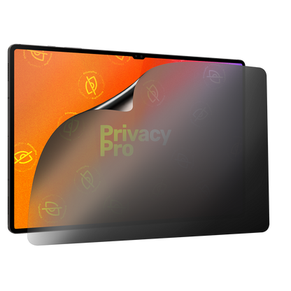 Abdunkelnde Schutzfolie @ Aus seitlichem Betrachten wird das Display bis zu 99%abgedunkelt Die matte Schutzfolie dunkelt im Hochformat ab.