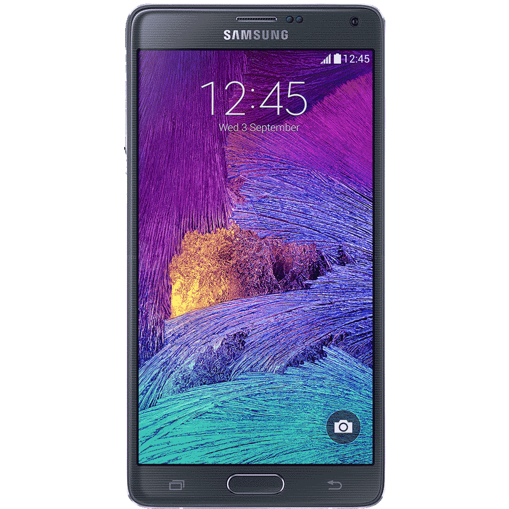 Samsung Galaxy Note 4 front Ansicht