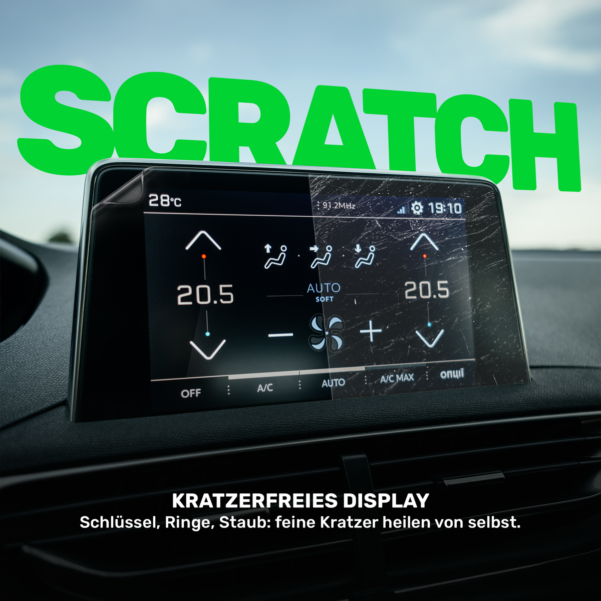 Panzerfolie für Tesla Model 3 Highland – kratzfester Schutz fürs Display