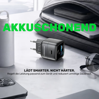 65W Ladegerät mit Smart Display | SmartCharge