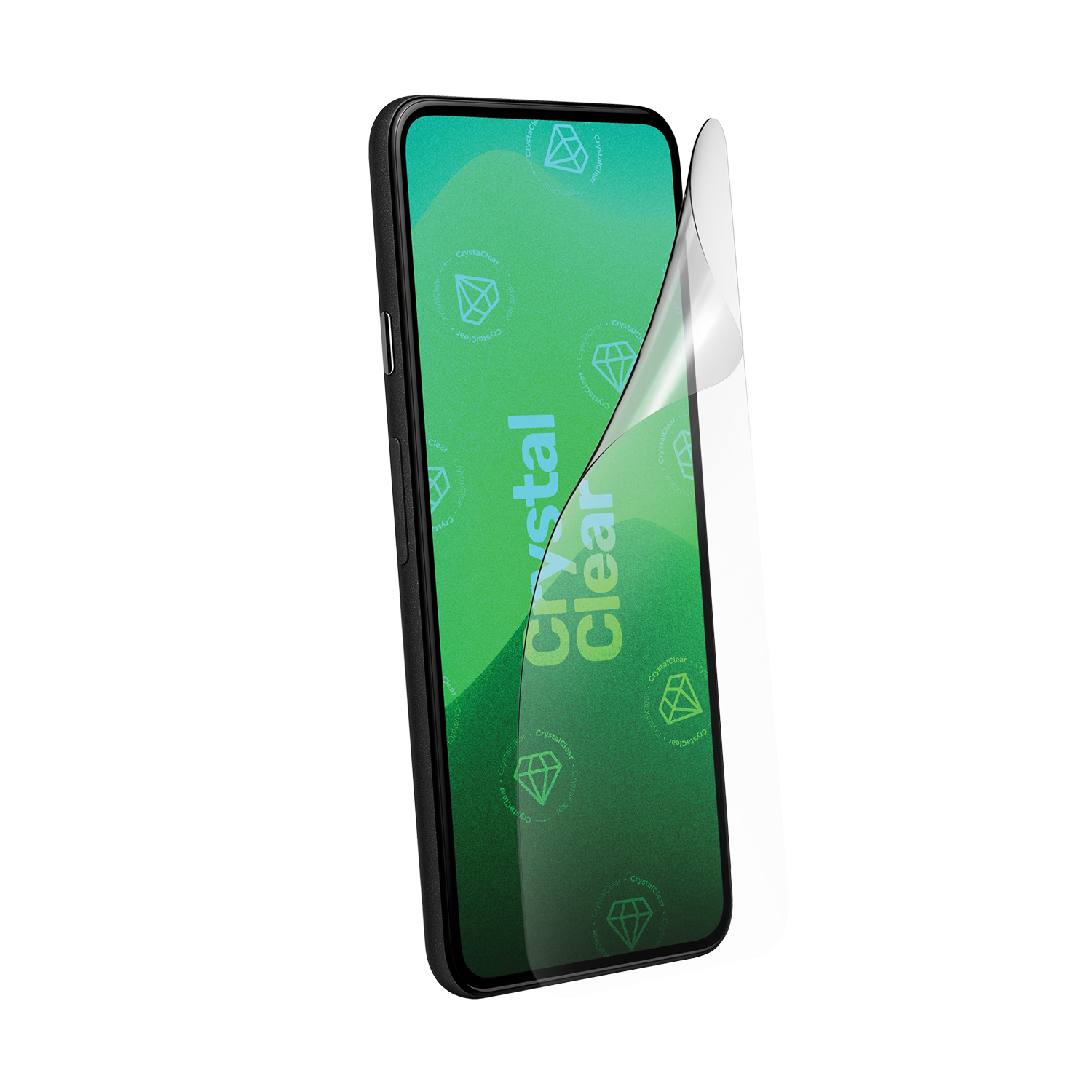 Die Glasklare Schutzfolie. @ Vereint alle Vorteile einer Ultra flexiblen
Panzerfolie mit den Eigenschaften eines
Panzerglases.