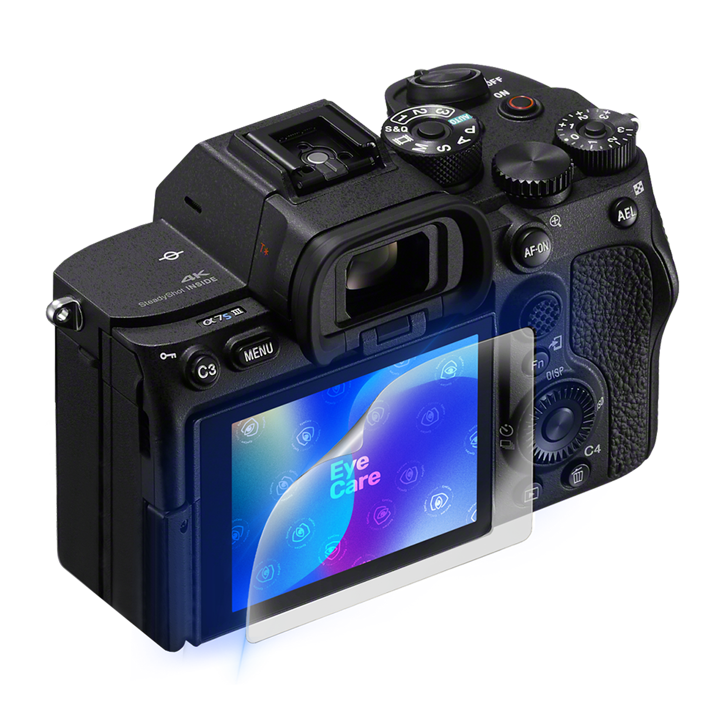 Die Augenschonende Schutzfolie. @ Eine glasklare Panzerfolie mit einem 99% effektiven integrierten Blaulicht Filter schützt Deine Augen und Dein Display.