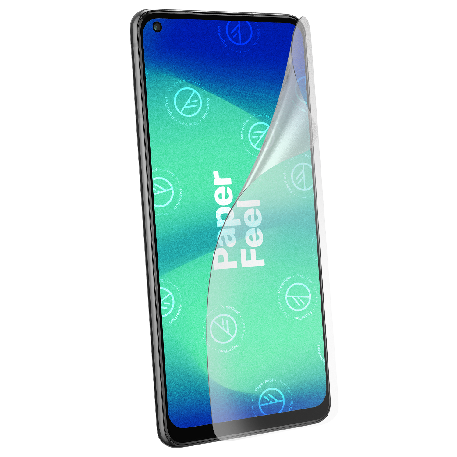 Die Augenschonende Schutzfolie. @ Eine glasklare Panzerfolie mit einem 99% effektiven integrierten Blaulicht Filter schützt Deine Augen und Dein Display.