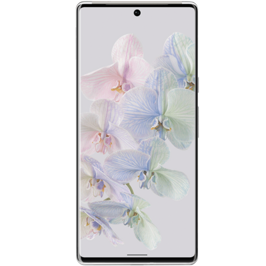 Google Pixel 6 von vorne - transparenter hintergrund