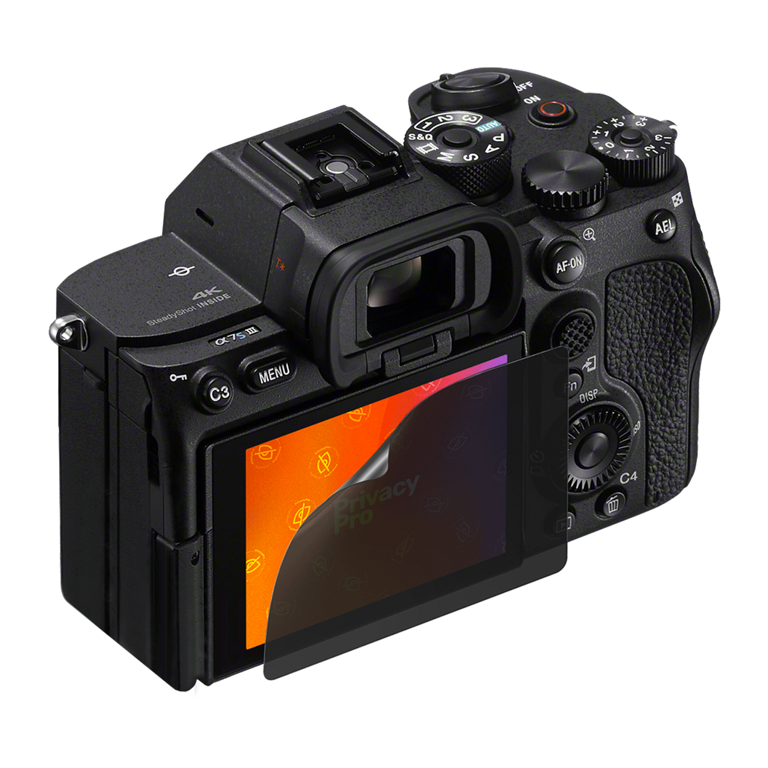 Die Abdunkelnde Schutzfolie. @ Aus seitlichem Betrachten wird das Display bis zu 99%
abgedunkelt. Die matte Schutzfolie schützt
dein Display und deine Privatsphäre.