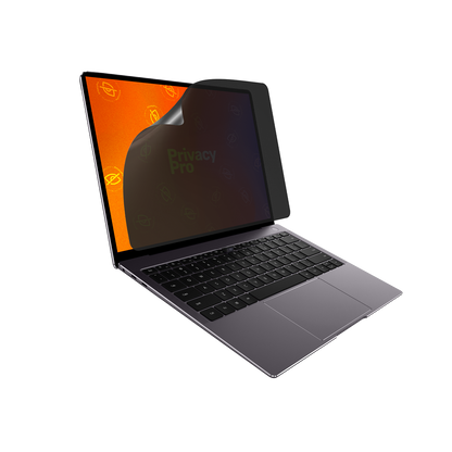 Die Abdunkelnde Schutzfolie. @ Aus seitlichem Betrachten wird das Display bis zu 99%
abgedunkelt. Die matte Schutzfolie schützt
dein Display und deine Privatsphäre.