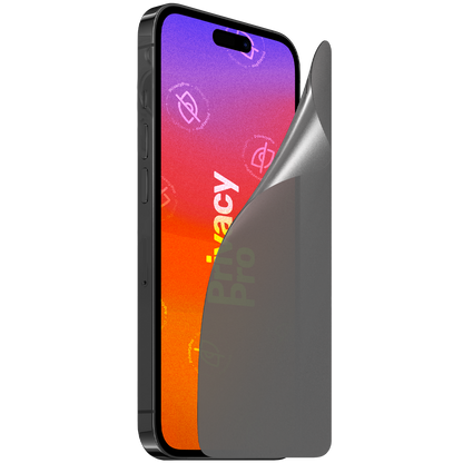 Abdunkelnde Schutzfolie (Privacy)
iPhone 14 Pro mit abdunkelnder Schutzfolie
Abdunkelnde matte Panzerfolie schützt iPhone 14 Pro Display und Privatsphäre
Privacy-Schutzfolie auf iPhone 14 Pro Display
Matte blickdichte Schutzfolie schützt dein iPhone 14 Pro Display
Abdunkelnde Schutzfolie für iPhone 14 Pro