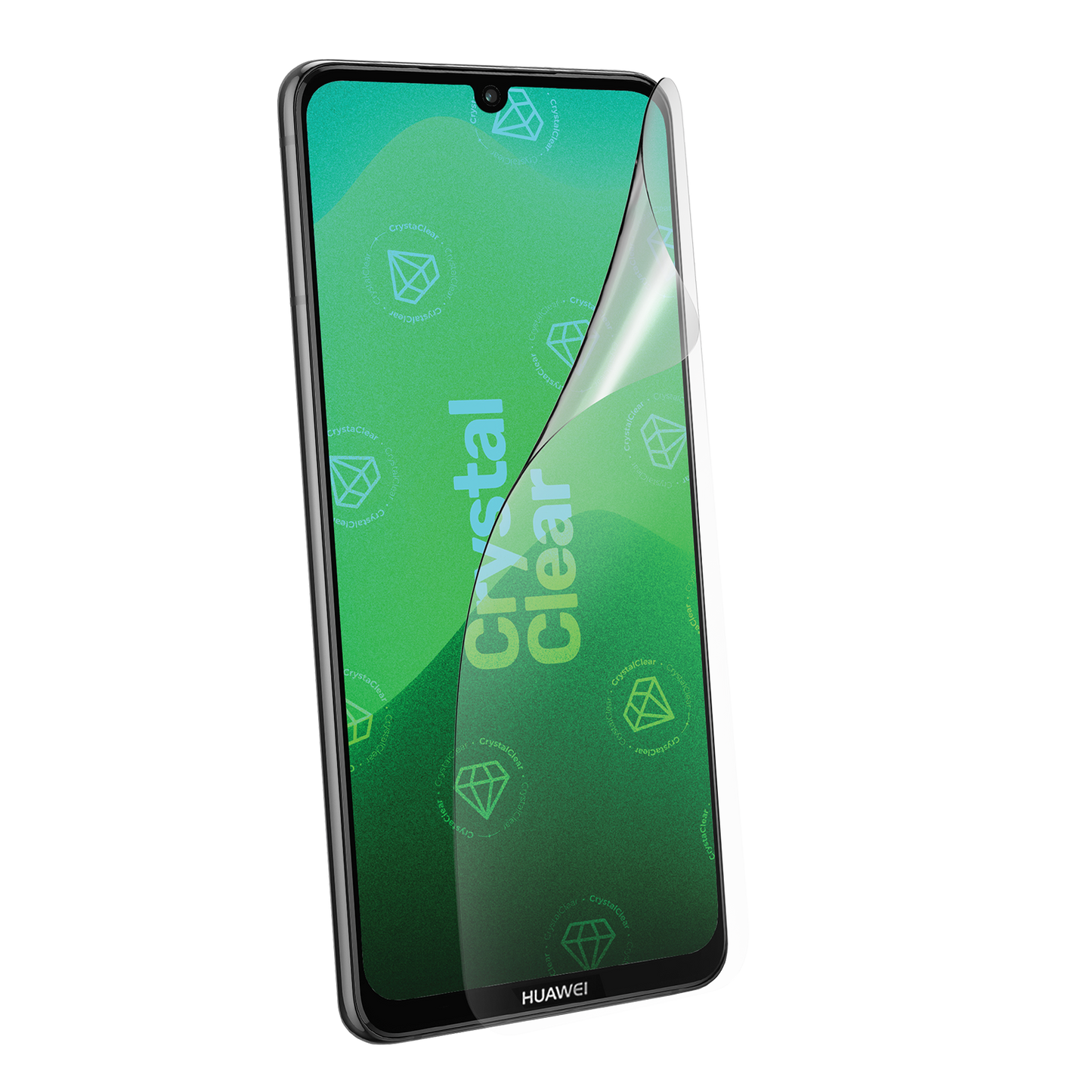 Die Glasklare Schutzfolie. @ Vereint alle Vorteile einer Ultra flexiblen
Panzerfolie mit den Eigenschaften eines
Panzerglases.