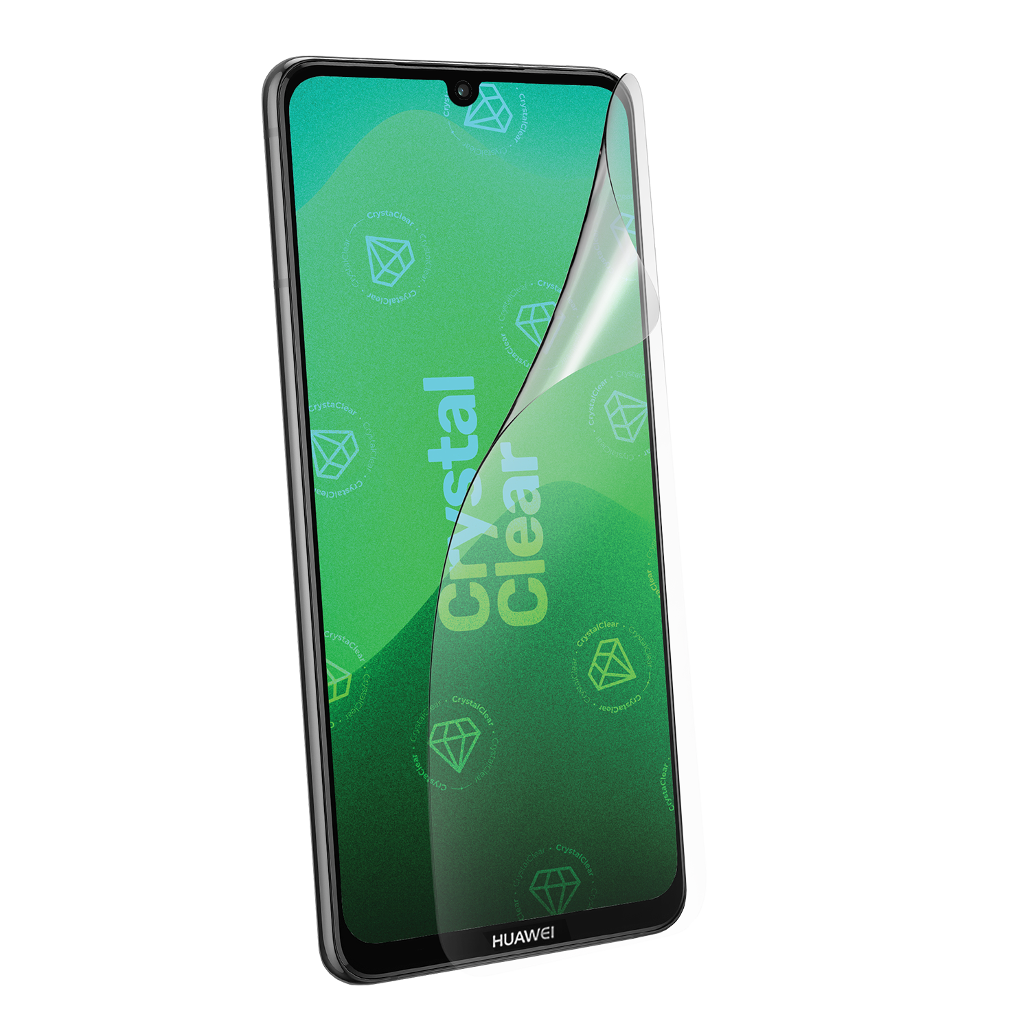 Die Glasklare Schutzfolie. @ Vereint alle Vorteile einer Ultra flexiblen
Panzerfolie mit den Eigenschaften eines
Panzerglases.