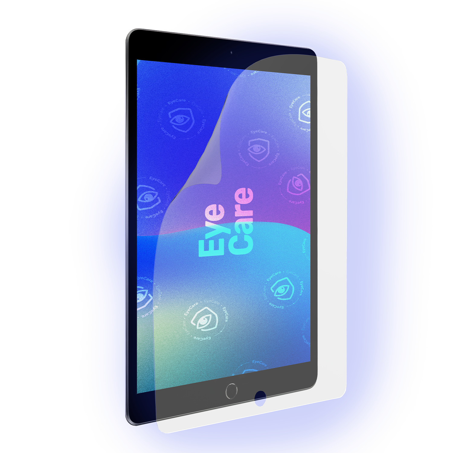 Die Augenschonende Schutzfolie. @ Eine glasklare Panzerfolie mit einem 99% effektiven integrierten Blaulicht Filter schützt Deine Augen und Dein Display.