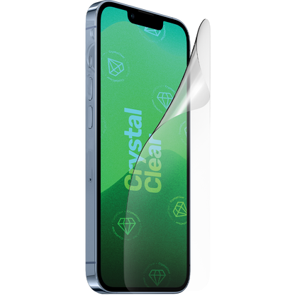 Glasklare Schutzfolie
iPhone 13 mit glasklarer Schutzfolie
Glasklare Panzerfolie kombiniert mit Panzerglas-Eigenschaften auf iPhone 13
Ultraflexible glasklare Schutzfolie auf iPhone 13 Display
Transparent klare Panzerfolie schützt iPhone 13
Glasklare Schutzfolie mit Panzerglas-Eigenschaften auf iPhone 13