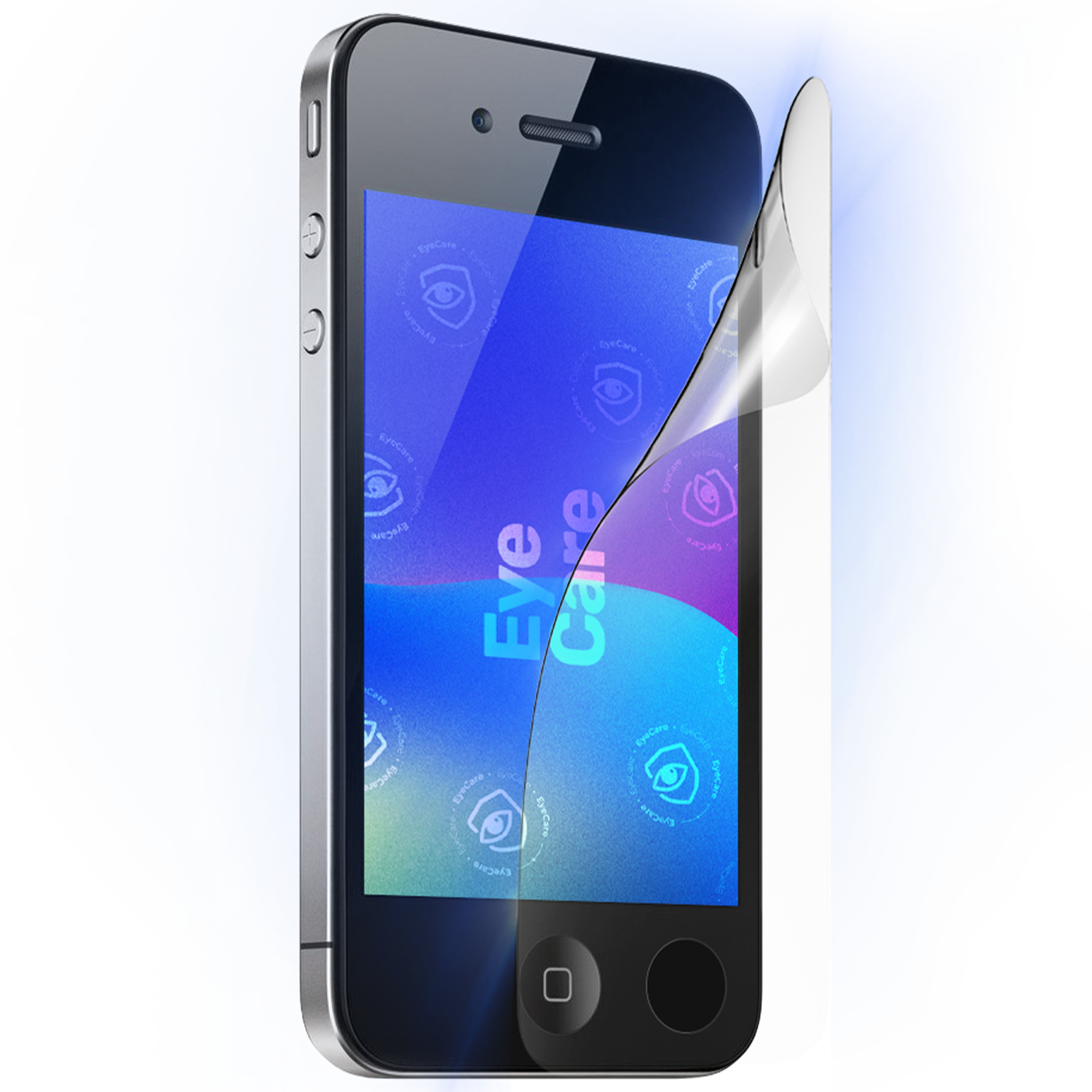 Augenschonende Schutzfolie @ Eine glasklare Panzerfolie mit einem 99% effektiven integrierten Blaulicht Filter schützt Deine Augen und Dein Display