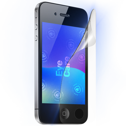 Augenschonende Schutzfolie @ Eine glasklare Panzerfolie mit einem 99% effektiven integrierten Blaulicht Filter schützt Deine Augen und Dein Display