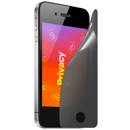 Abdunkelnde Schutzfolie @ Aus seitlichem Betrachten wird das Display bis zu 99%
abgedunkelt Die matte Schutzfolie schützt
dein Display und deine Privatsphäre