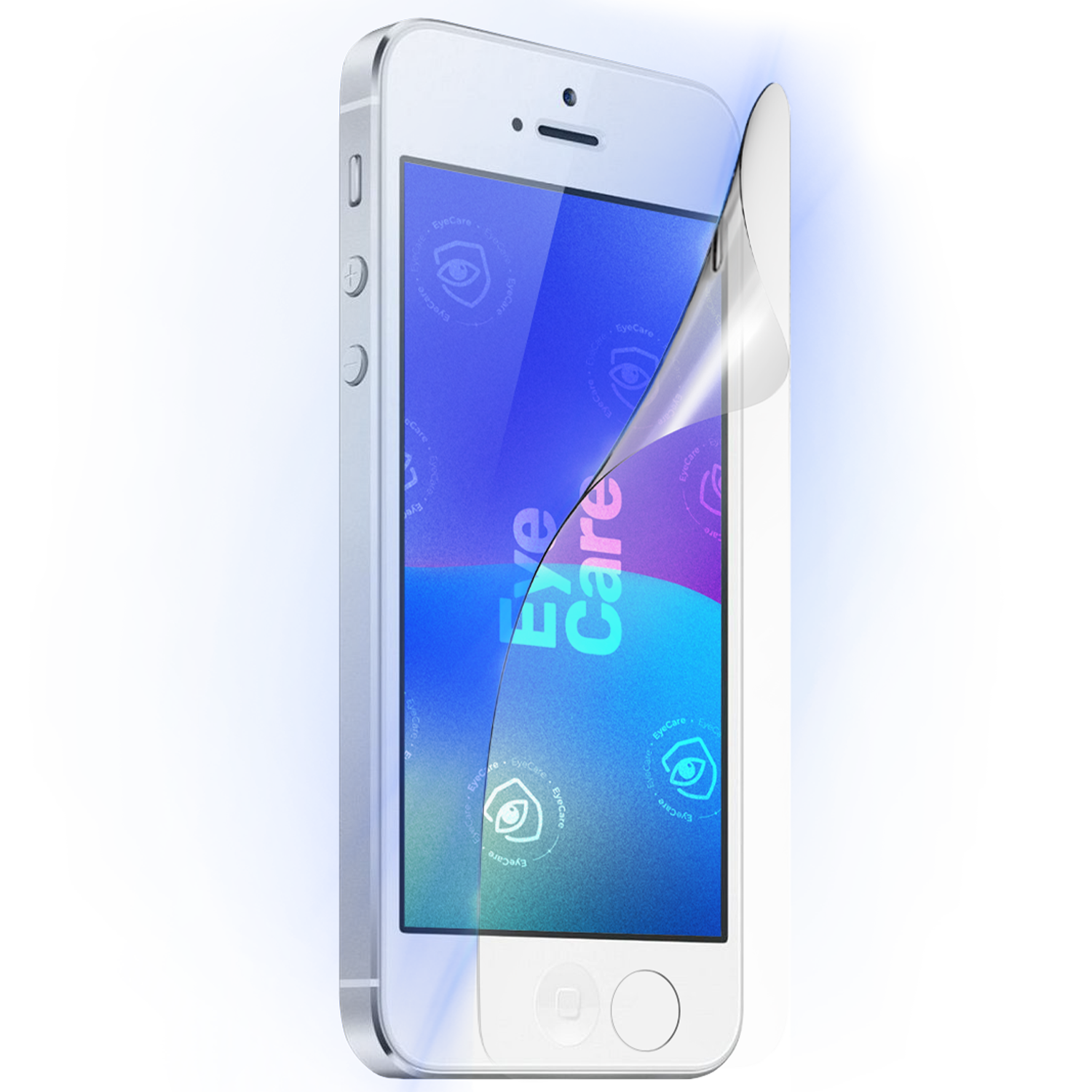 Augenschonende Schutzfolie @ Eine glasklare Panzerfolie mit einem 99% effektiven integrierten Blaulicht Filter schützt Deine Augen und Dein Display