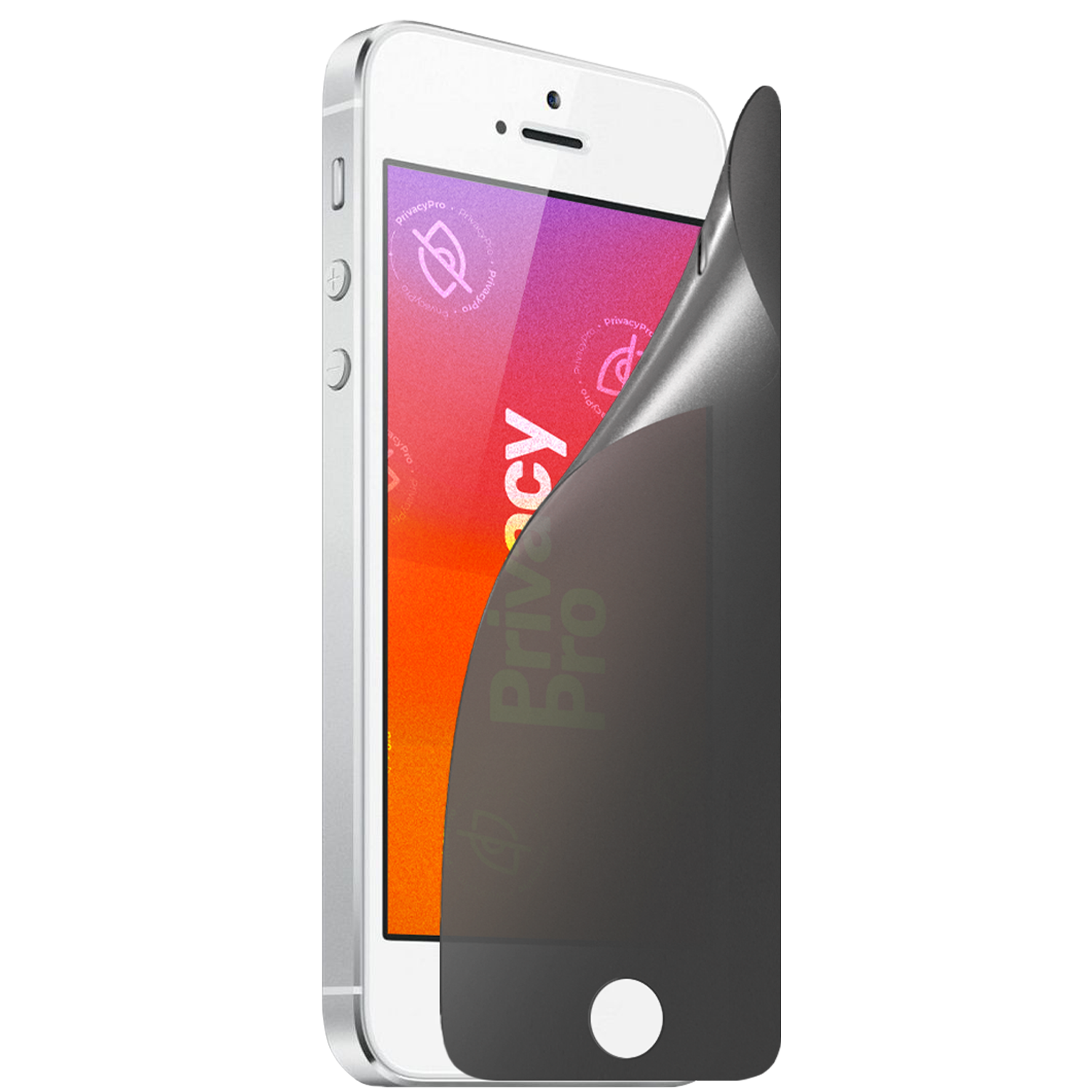 Abdunkelnde Schutzfolie @ Aus seitlichem Betrachten wird das Display bis zu 99%
abgedunkelt Die matte Schutzfolie schützt
dein Display und deine Privatsphäre