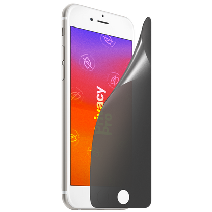 Abdunkelnde Schutzfolie @ Aus seitlichem Betrachten wird das Display bis zu 99%
abgedunkelt Die matte Schutzfolie schützt
dein Display und deine Privatsphäre