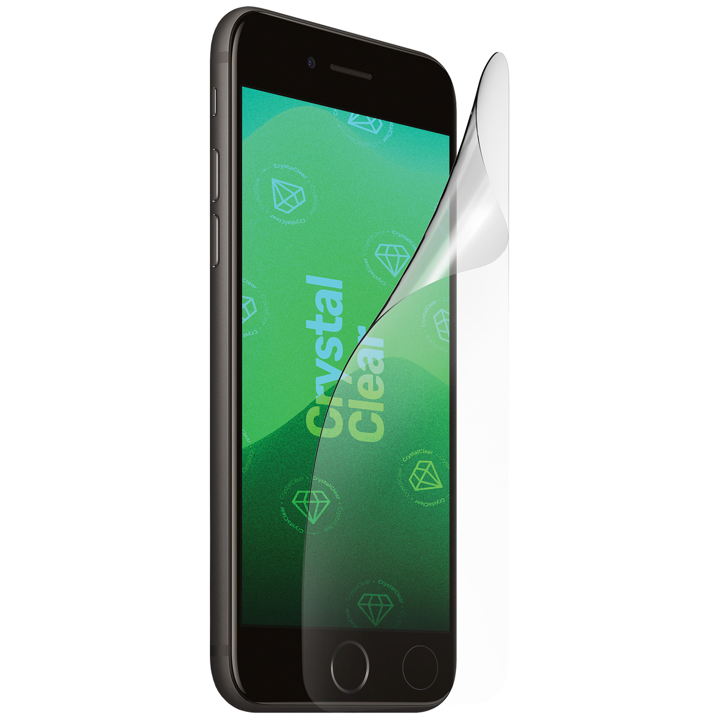 Glasklare Schutzfolie @ Vereint alle Vorteile einer Ultra flexiblen
Panzerfolie mit den Eigenschaften eines
Panzerglases