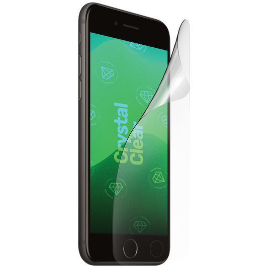 Glasklare Schutzfolie @ Vereint alle Vorteile einer Ultra flexiblen
Panzerfolie mit den Eigenschaften eines
Panzerglases