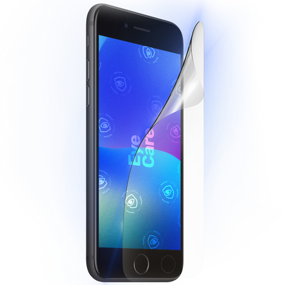 Augenschonende Schutzfolie @ Eine glasklare Panzerfolie mit einem 99% effektiven integrierten Blaulicht Filter schützt Deine Augen und Dein Display