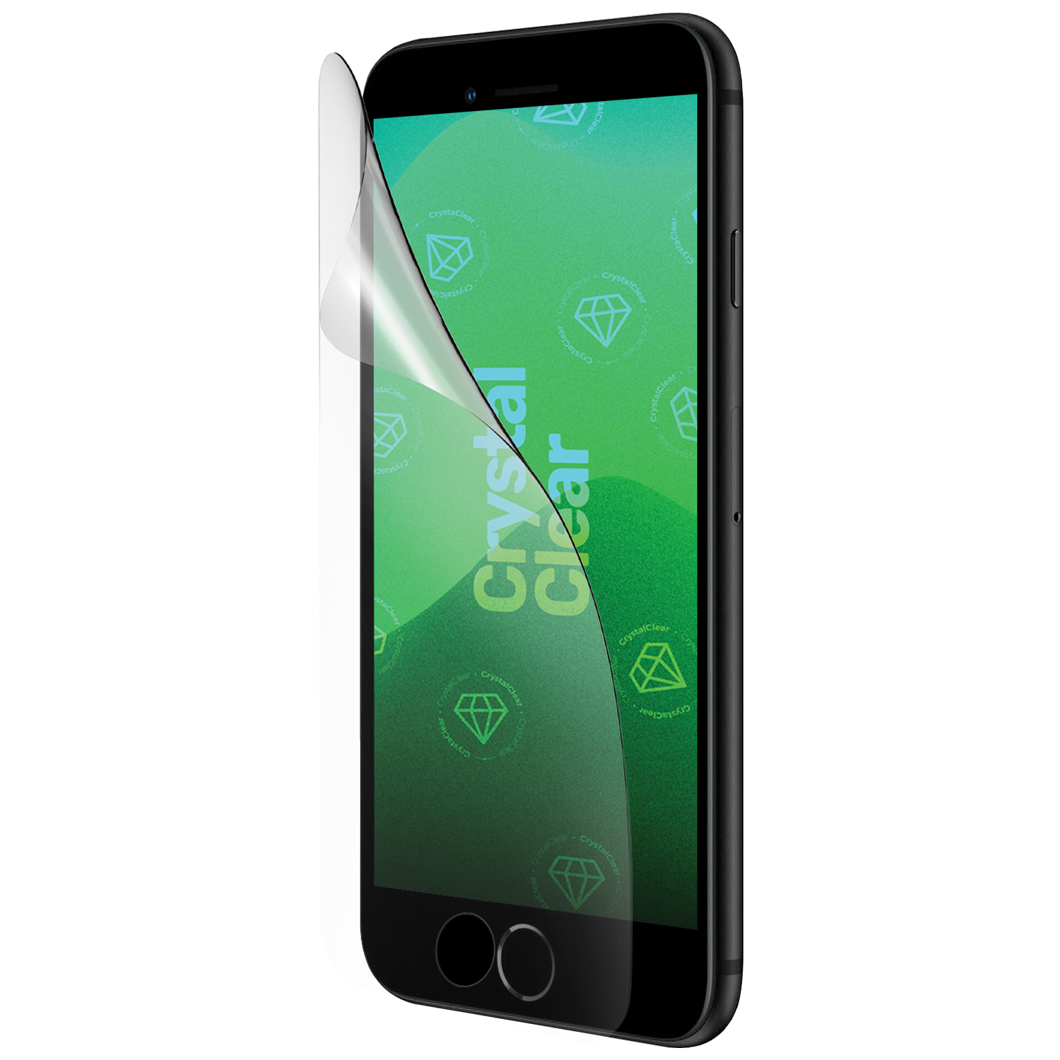 Glasklare Schutzfolie @ Vereint alle Vorteile einer Ultra flexiblen
Panzerfolie mit den Eigenschaften eines
Panzerglases