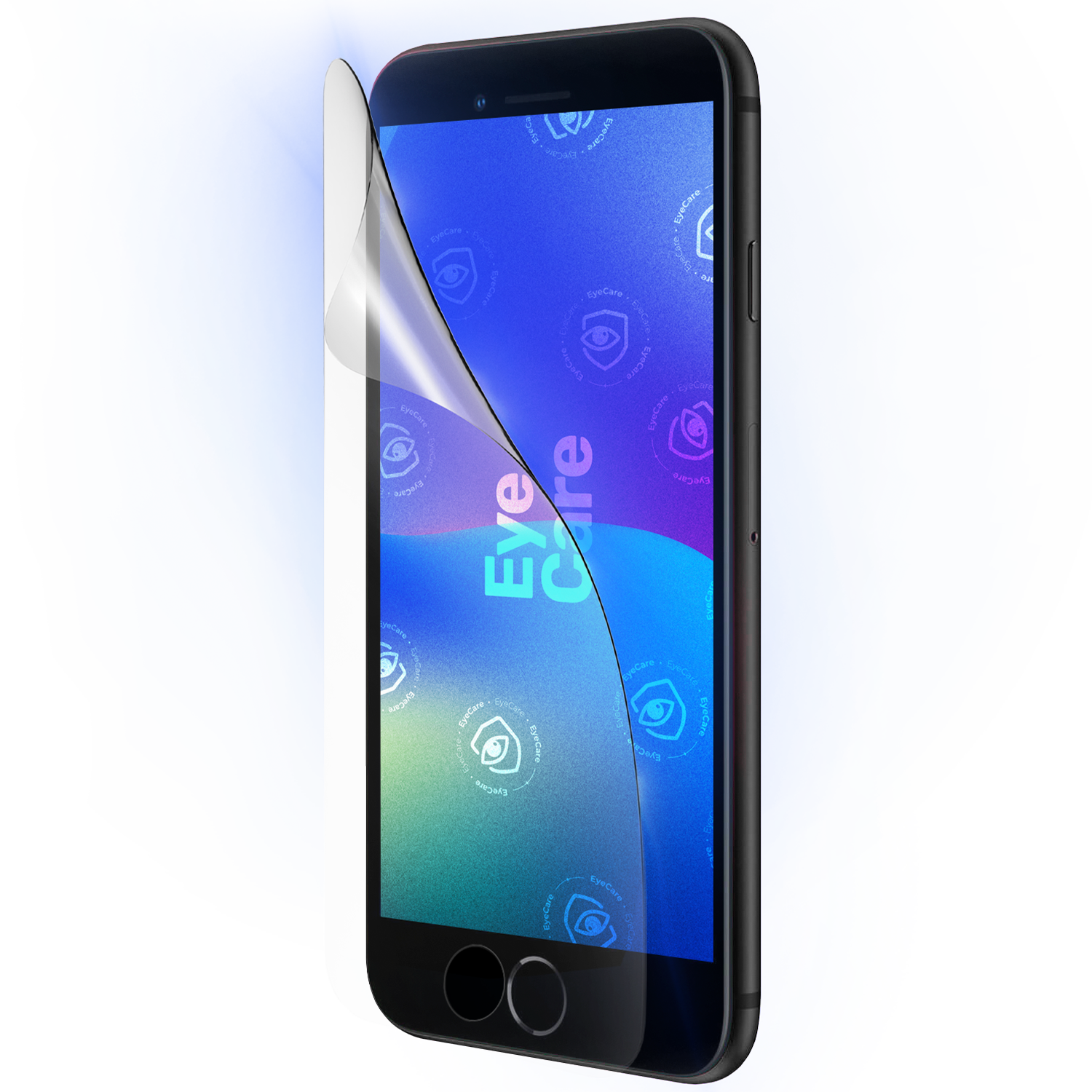 Augenschonende Schutzfolie @ Eine glasklare Panzerfolie mit einem 99% effektiven integrierten Blaulicht Filter schützt Deine Augen und Dein Display