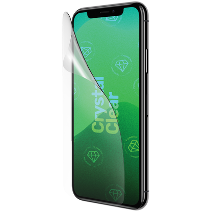 Glasklare Schutzfolie @ Vereint alle Vorteile einer Ultra flexiblen
Panzerfolie mit den Eigenschaften eines
Panzerglases