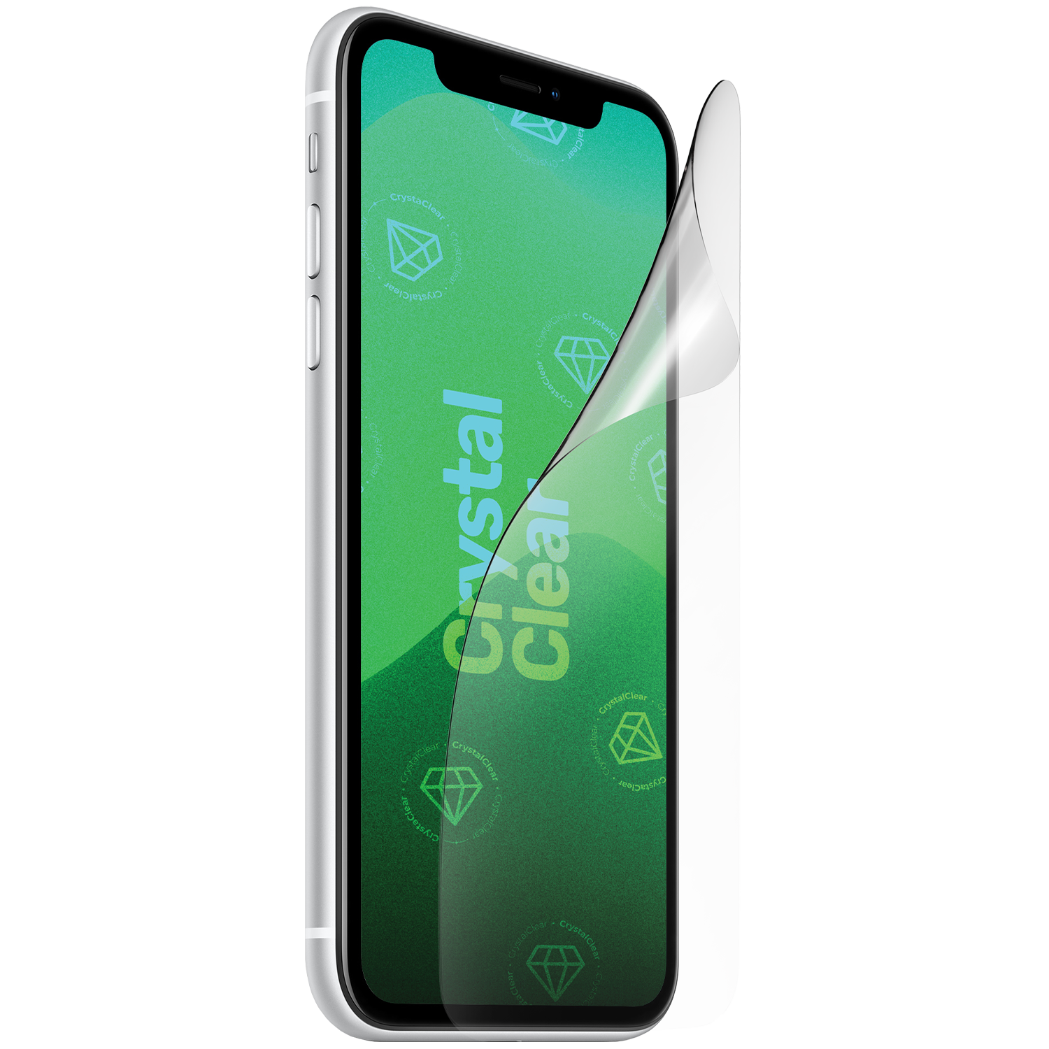 Glasklare Schutzfolie @ Vereint alle Vorteile einer Ultra flexiblen
Panzerfolie mit den Eigenschaften eines
Panzerglases