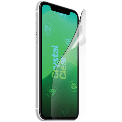 Glasklare Schutzfolie @ Vereint alle Vorteile einer Ultra flexiblen
Panzerfolie mit den Eigenschaften eines
Panzerglases