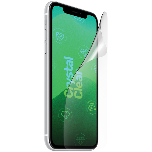 Glasklare Schutzfolie @ Vereint alle Vorteile einer Ultra flexiblen
Panzerfolie mit den Eigenschaften eines
Panzerglases