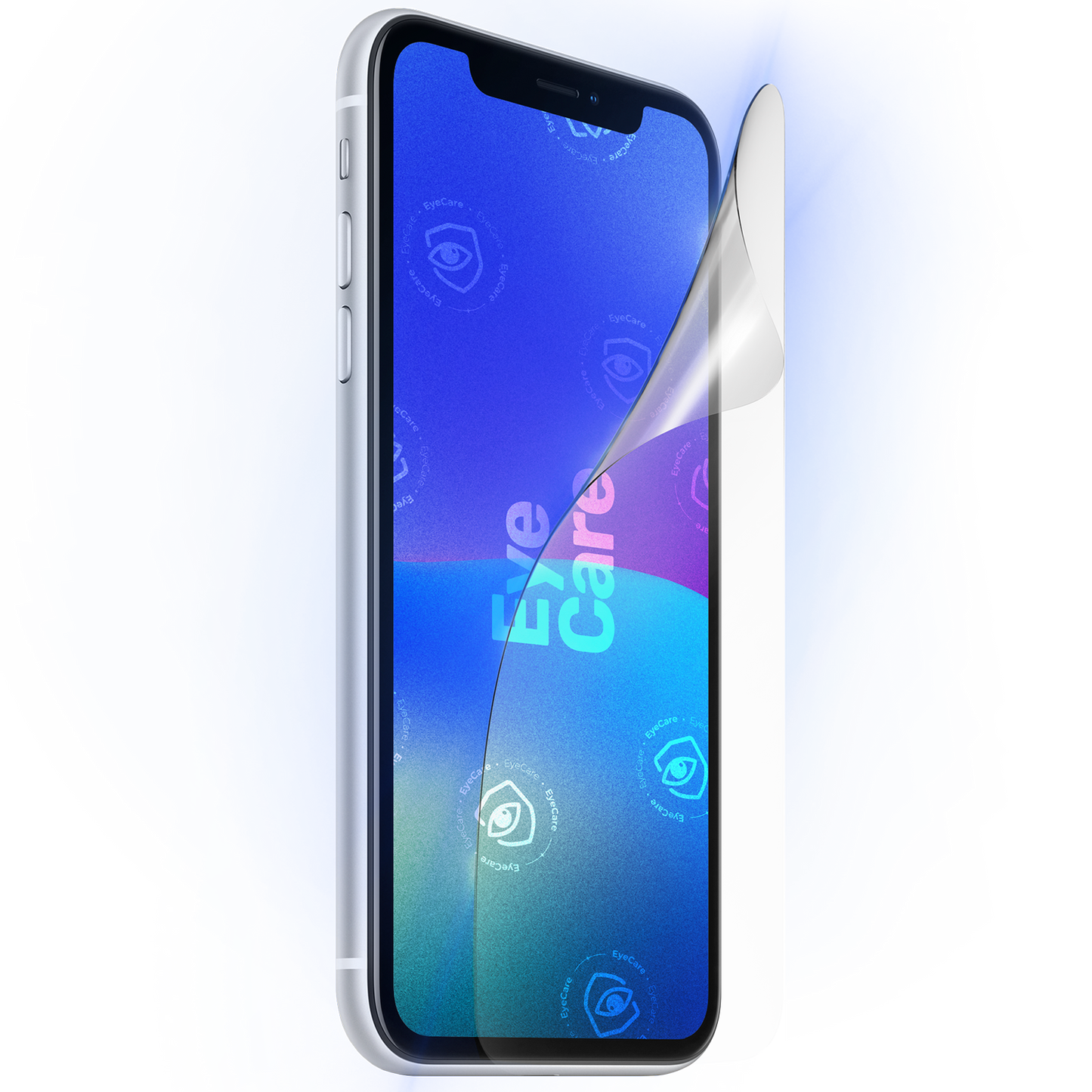 Augenschonende Schutzfolie @ Eine glasklare Panzerfolie mit einem 99% effektiven integrierten Blaulicht Filter schützt Deine Augen und Dein Display