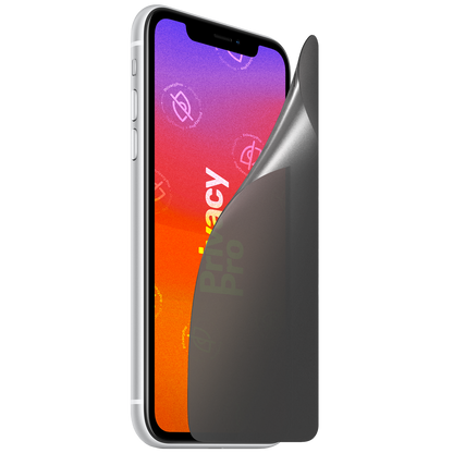 Abdunkelnde Schutzfolie @ Aus seitlichem Betrachten wird das Display bis zu 99%
abgedunkelt Die matte Schutzfolie schützt
dein Display und deine Privatsphäre