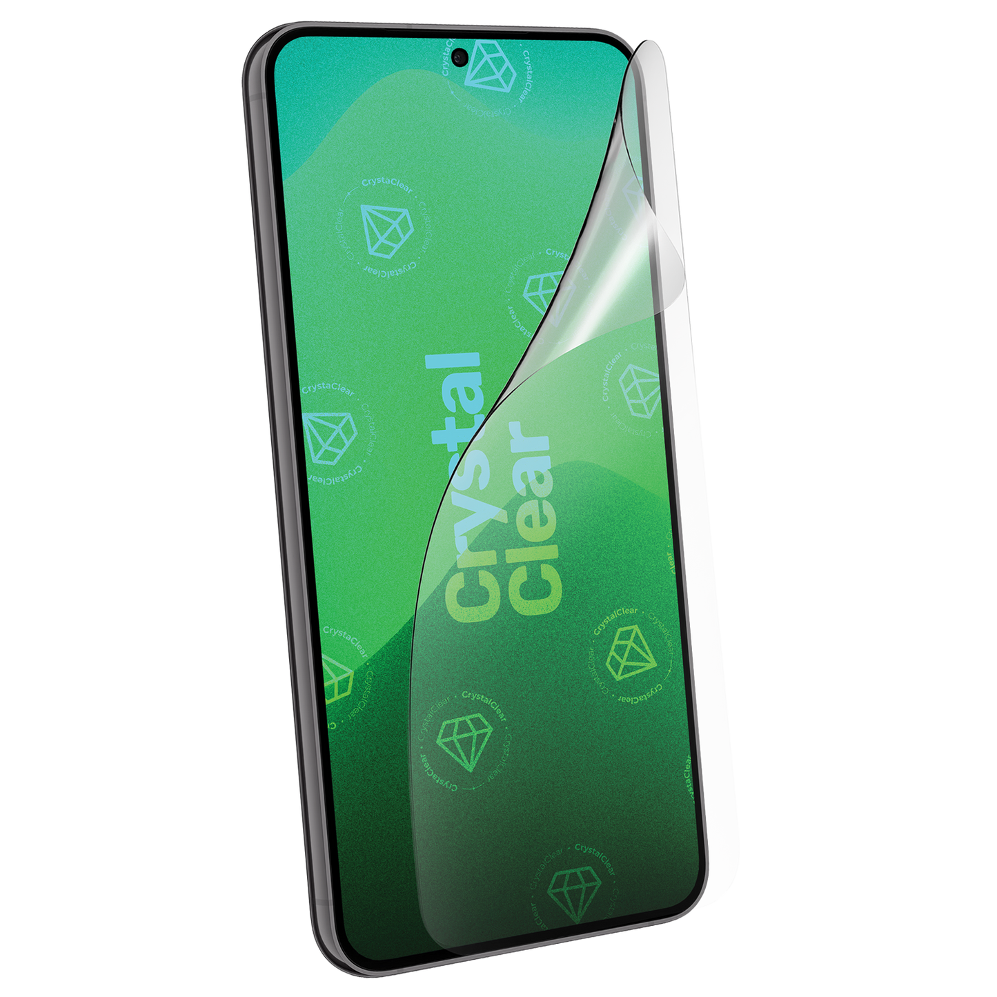 Ultradünne Folie passt sich perfekt dem Display an - Flexible Schutzfolie mit stoßabsorbierender TPU-Oberfläche - Blasenfreie Anbringung für eine glatte Oberfläche bei Galaxy S23